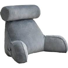 Grey Yky-Reading Backrest For Sitting In Bed Ergonomic Pillow