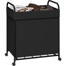 Samaya CASAMAYA Laundry Basket with Wheels 80L