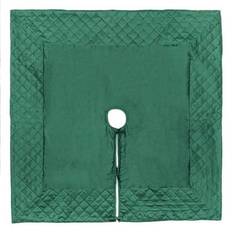 Green Christmas Tree Skirts Vickerman 52 Green Quilt Stitch Jewel Treeskirt Christmas Tree Skirt