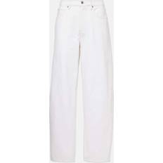 Frame Lavtaljet Hvid Denim Jeans - Hvid