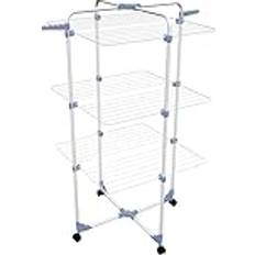 Gimi Modular 3 Tendedero de Pie de Torre de Acero - Blanco