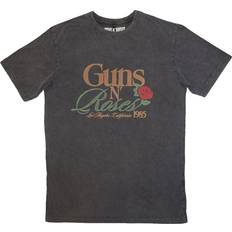 Guns N' Roses (L, Charcoal) California 1985 Stone Wash T Shirt