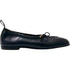 ALOHAS Low Shoes ALOHAS Rosalind Leather Ballet Flats Ballerina - Black