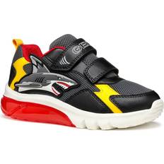 Geox Blinkande Skor - Dk Grey/Yellow