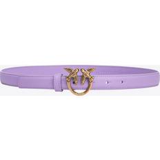 Pinko Love Birds En Cuir 2cm - Antique