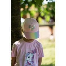Pink Kasketter Børnetøj Equipage Kids Rainbow Kasket - Pink Mist