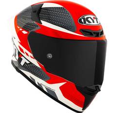 KYT TT-Revo Gear Helmet - Black/Red Adult