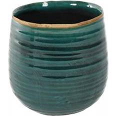 Ivyline Iris Turqoise Bloempot Binnen 14x12 cm