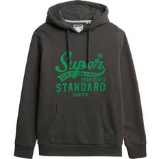 Superdry Men's Standard Script Hoodie - Black