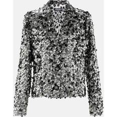 Silver Blazers Dolce & Gabbana Sequined Blazer Silver