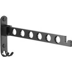Black Drying Racks Cyslmuk Wall Mounted Clothes Drying Rack - Black