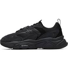 Fila Black Sport Shoes Fila Mars 2 Low-top Running Shoes - Black