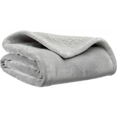 Vivaraise Plaid Maxi Michka 180x220 cm Gris Blankets Grey