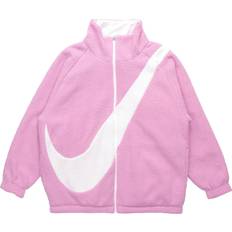 Nike Pink Outerwear Nike Large Logo Casual Reversible Jacket - Pink