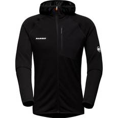 Mammut Overtøj Mammut Aenergy Light ML Hooded Jacket Fleecejakke - Sort