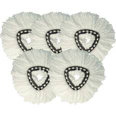 VHBW 5 pcs Testina Pulente Compatibile con Vileda EasyWring & Clean