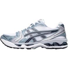 Syntetisk læder Løbesko Asics Gel-Kayano 14 - White Fjord Grey