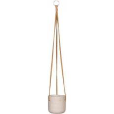 Pottery Pots Eco-line Hangende Bloempot XS 12x12 cm Charlie Lichtgrijs
