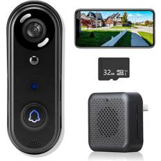 Eudic Video Doorbell Camera Wireless