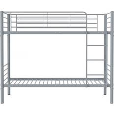 Lits et Matelas Habitat et Jardin Adam 90 x 190 cm Métal Gris Lit Superposé