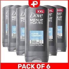 Toiletries Dove Men+Care Dove Men Care Clean Comfort XXL Shower Gel 400ml Pack of 6