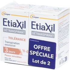 Toiletries Detranspirant Underarms Sensitive Skin 2 x 15 ml