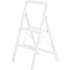 Homcom Hopfällbar 2-stegs Aluminium Trappstege 150 kg