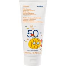 Korres Sun Protection & Self Tan Korres Yoghurt Kids Sunscreen Emulsion Body Face SPF 50 200ml