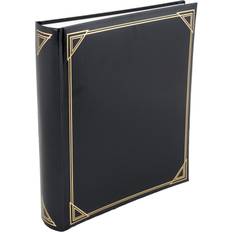 Henzo Promo Album Svart 29 x 33 cm 100 Vita Sidor 50 Blad