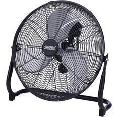 Draper Black And Silver High Velocity Floor Fan 16 Inch