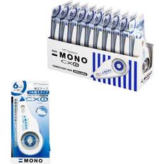 Tombow Pencil Correction Tape 6mm Mono CX Refill Type 12m 10 pcs