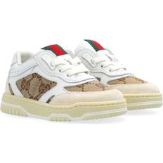 Gucci Re-Web Sneakers - Kids - Canvas/Leather/Calf Leather/Rubber