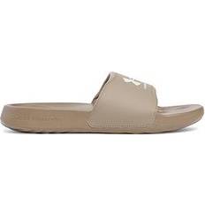 Brown - Men Slides Under Armour Mens Ignite Select Slides - Brown Clay/Summit White