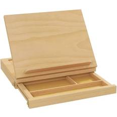Wooden Table Easel Box with Storage