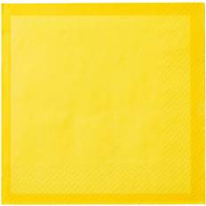 Yellow Paper Napkins Iittala Paper Napkins 33x33 cm 20-pack Eldgul