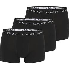 Gant Herre Undertøj Gant 3-Pack Trunks - Black