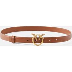 Fine Ceinture Love Birds En Cuir 2cm - Arabe-Or Antique