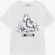 Moncler Enfant Boys Cotton Shark T-Shirt - White