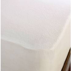 Dreamscene Waterproof Super King Size Protector White Mattress Cover White