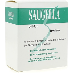 Toallitas húmedas Saugella Attiva Toallitas 10 Uds