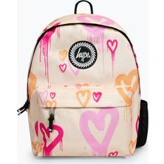 Hype Girls Peach Heart Drips Backpack - Peach