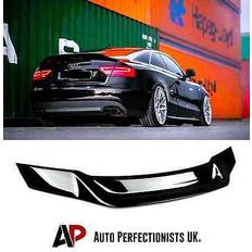 Auto Perfectionists UK Audi A5 B8 8T Coupe Rear Gloss Black Ducktail Boot Spoiler Lip Wing Kit 2007-16
