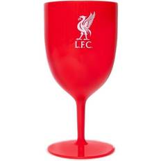 Plast Vinglas Liverbird Röd One Size