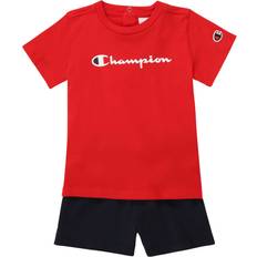 9-12M Øvrige sæt Champion Athletic Apparel Sæt - Natblå/Rød/Hvid