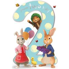 Peter Rabbit Age 2 Birthday Card