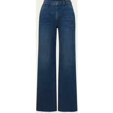 Taylor High-Rise Wide-Leg Jeans - Blue
