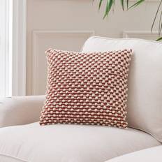 Scatter Cushions Dunelm Jersey Bobble Complete Decoration Pillows Orange (43x43cm)