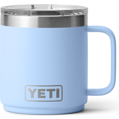 Yeti Rambler 10 Oz Tumbler Big Sky Blue Travel Mug 29.6cl