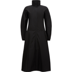 Moncler Dresses Moncler Collection Polo Neck Cotton Midi Dress - Black