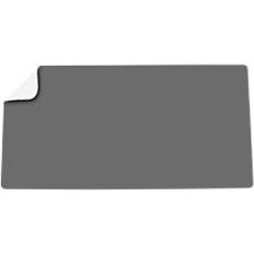 White Desk Mats Deflecto Desk Mat Faux Leather PVC 120 x 60 cm Grey White